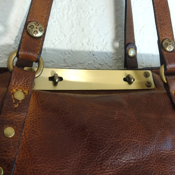 Patricia Nash Benvenuto Tote Vintage Distressed Leather - Picture 9 of 16